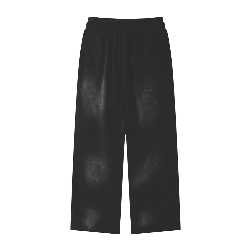 black sweatpants