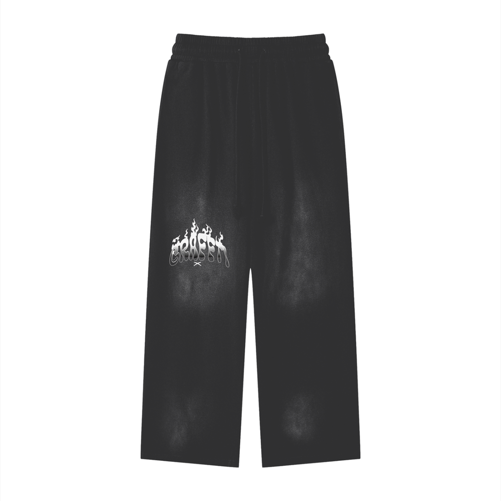 black sweatpants