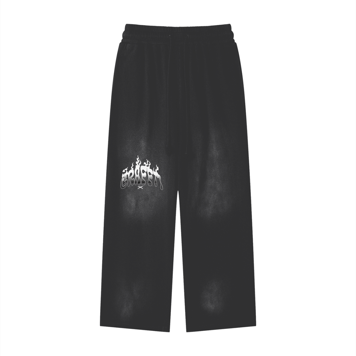 black sweatpants