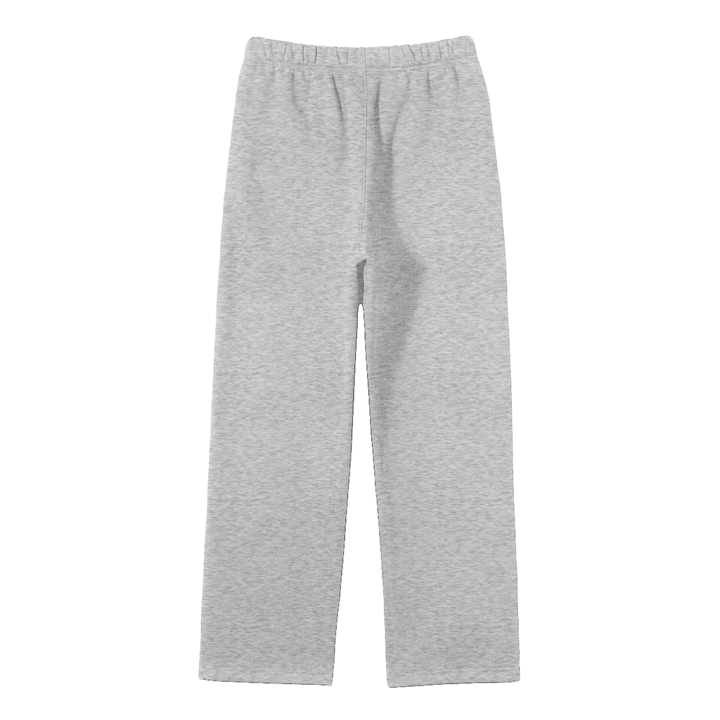 graffti  Solid Color Fleece Straight Leg Pants