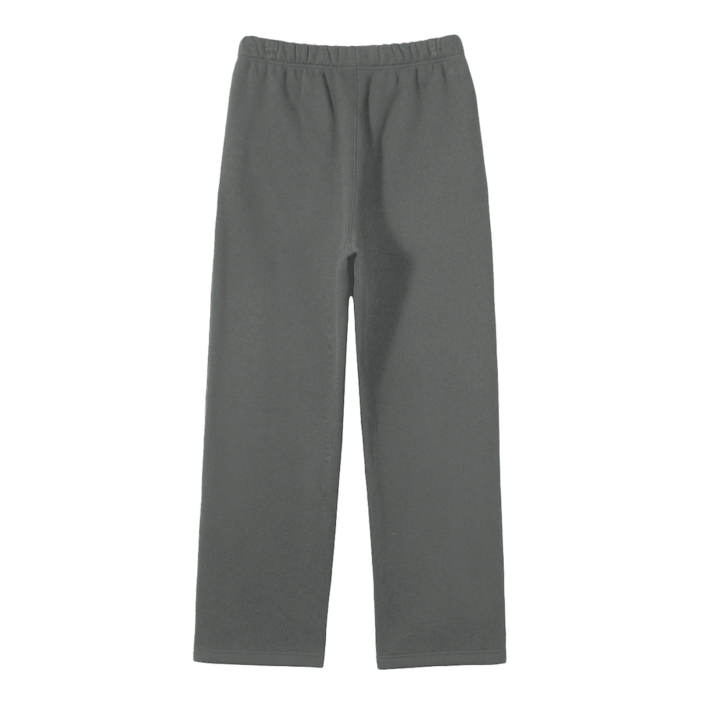 graffti  Solid Color Fleece Straight Leg Pants