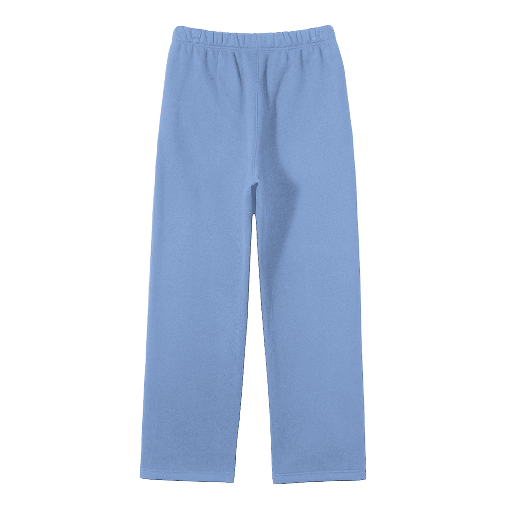 graffti  Solid Color Fleece Straight Leg Pants