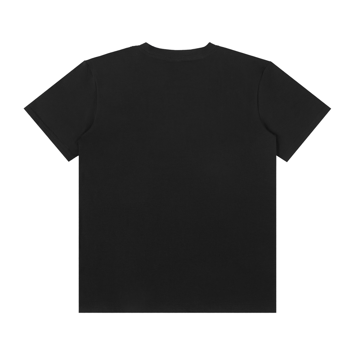 money black yellow shirt