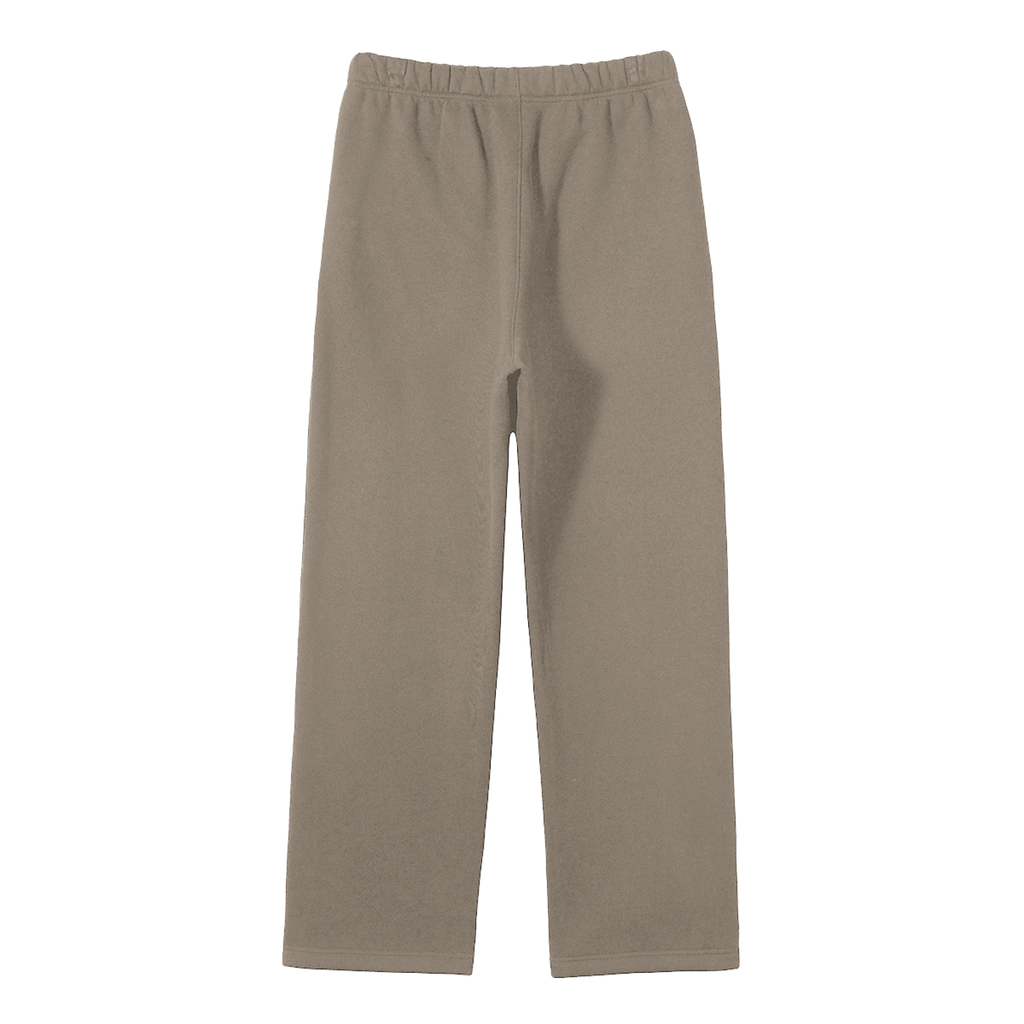 graffti  Solid Color Fleece Straight Leg Pants