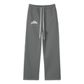 graffti  Solid Color Fleece Straight Leg Pants