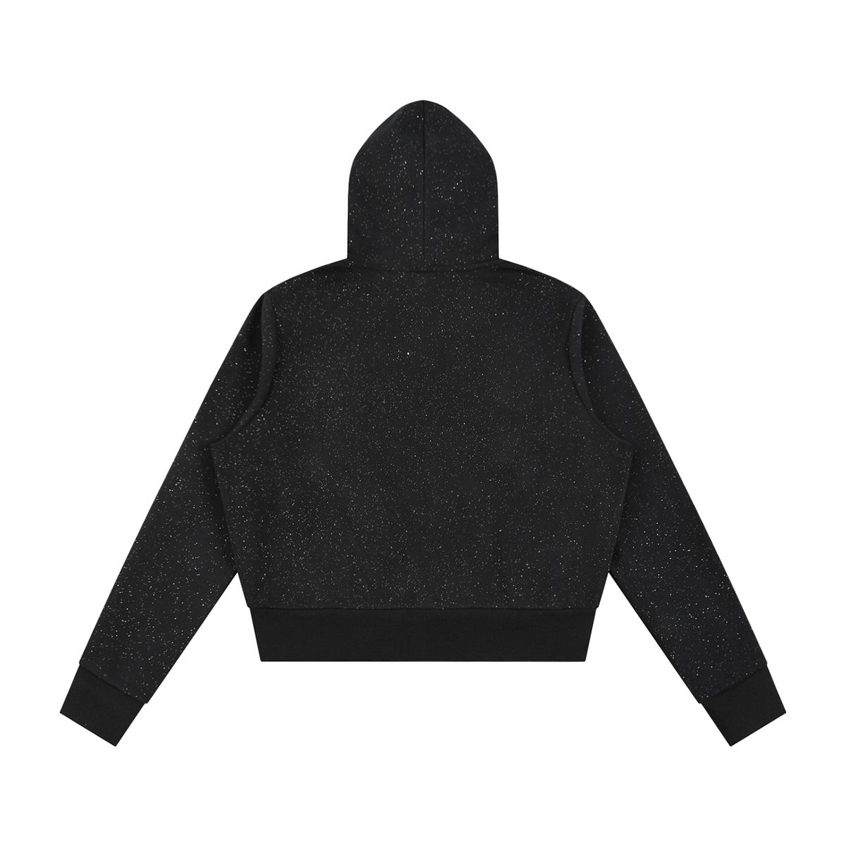 black graffti hoodie